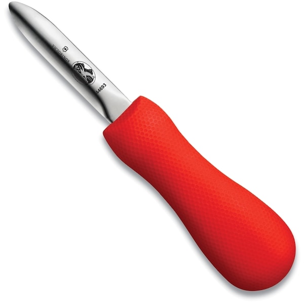 Swiss Army Brands 44693 Kitchen Specialty Knives & Tools Oyster 20.75In Blade, New Haven Style, Bent Tip, Supergrip R VIC-7.6399.3 - main